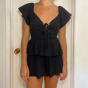 Princess Polly Black Romper